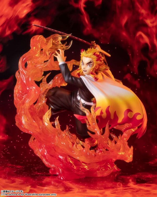 Estatua Kyojuro Rengoku Flame Breathing