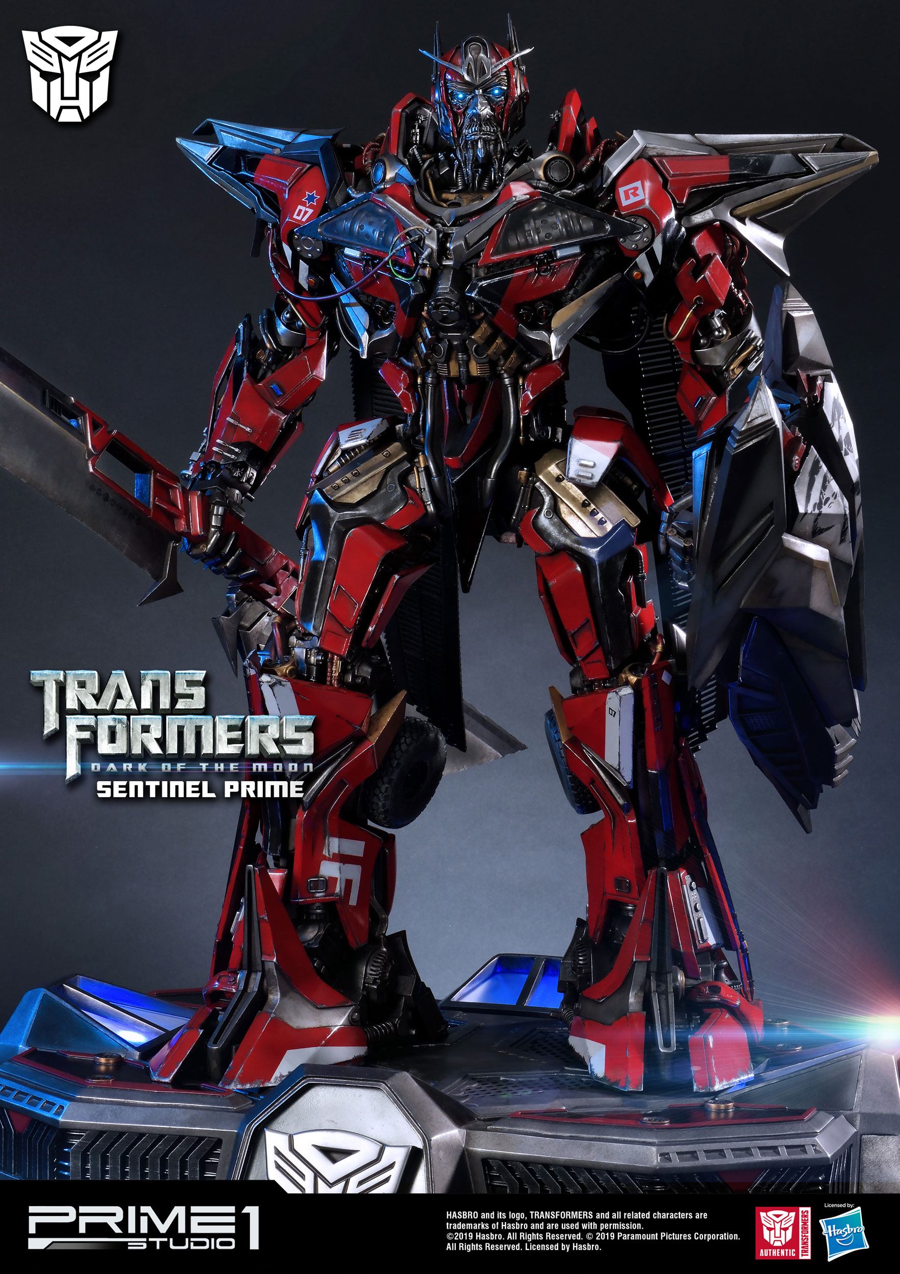 Estatua Sentinel Prime Transformers