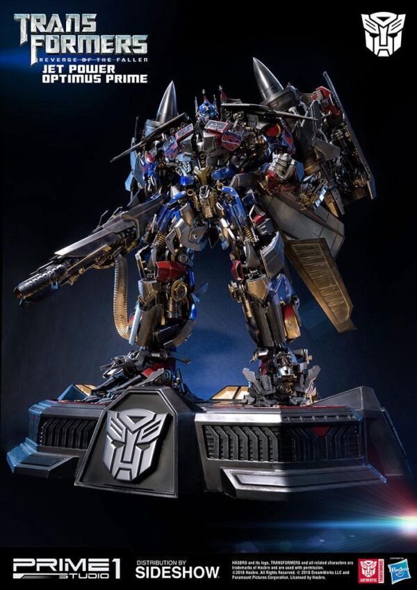 Estatua Transformers Jetpower Optimus Prime 93 cm