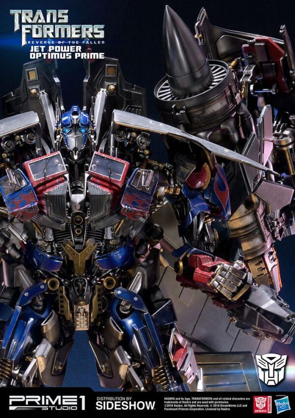 Estatua Transformers Jetpower Optimus Prime 93 cm