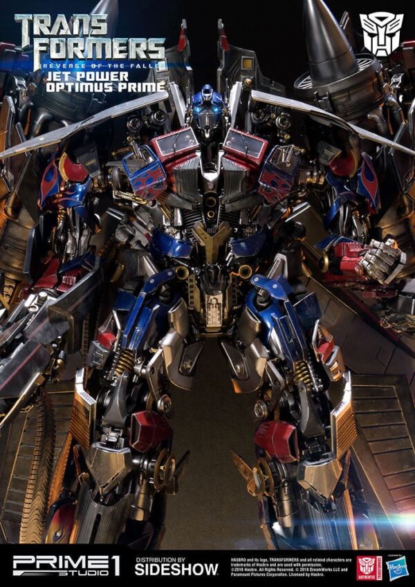 Estatua Transformers Jetpower Optimus Prime 93 cm