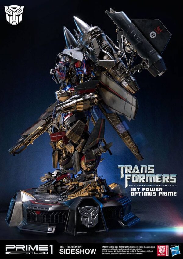 Estatua Transformers Jetpower Optimus Prime 93 cm