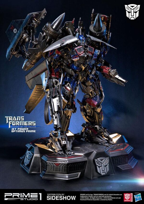 Estatua Transformers Jetpower Optimus Prime 93 cm