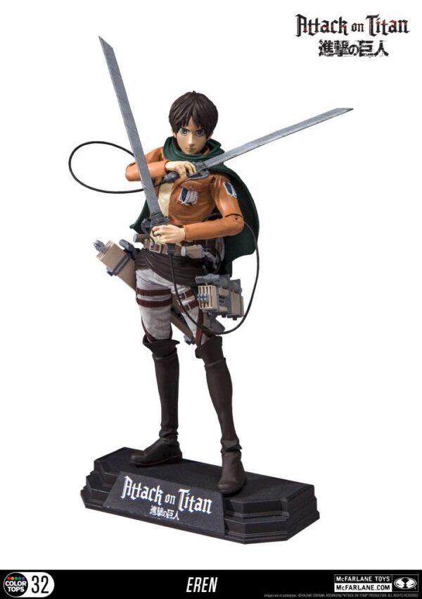 Figura Attack on Titan Color Tops Eren Jaeger 18 cm