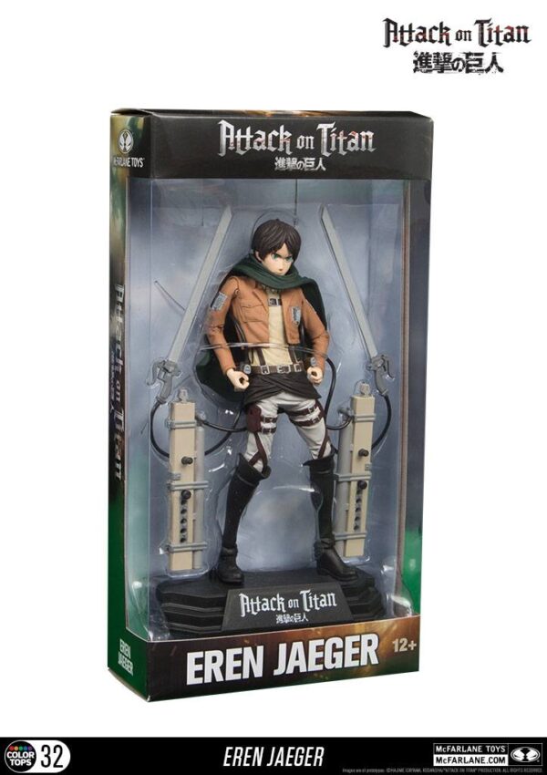 Figura Attack on Titan Color Tops Eren Jaeger 18 cm
