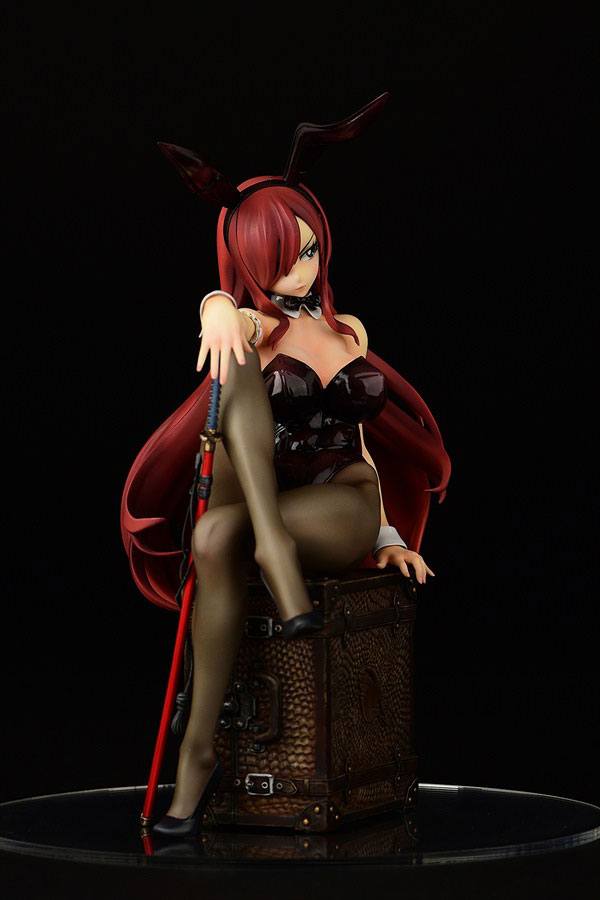 Estatua Erza Scarlet Bunny Girl 20cm