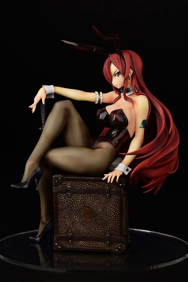 Estatua Erza Scarlet Bunny Girl 20cm