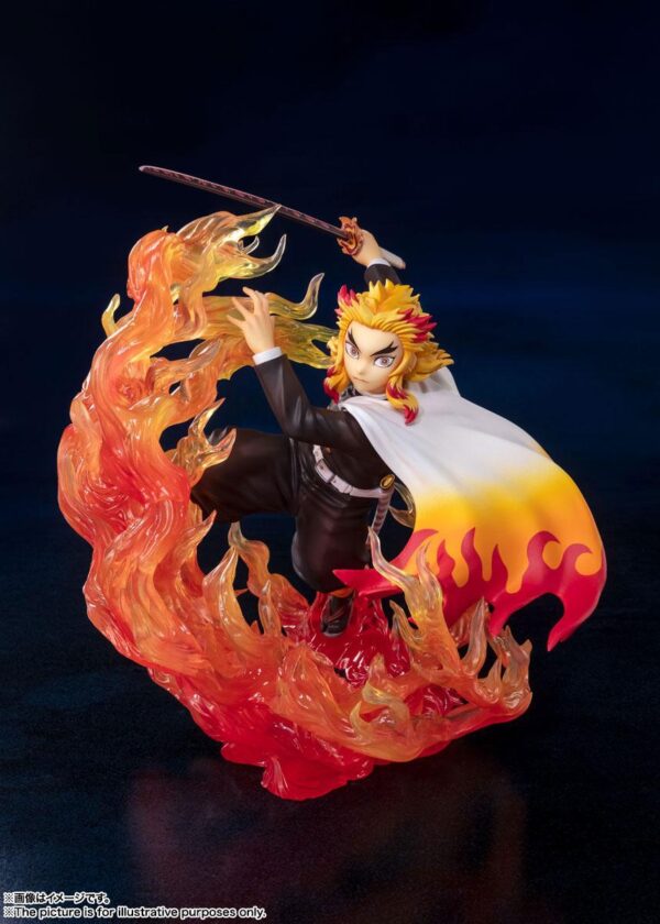 Estatua Kyojuro Rengoku Flame Breathing