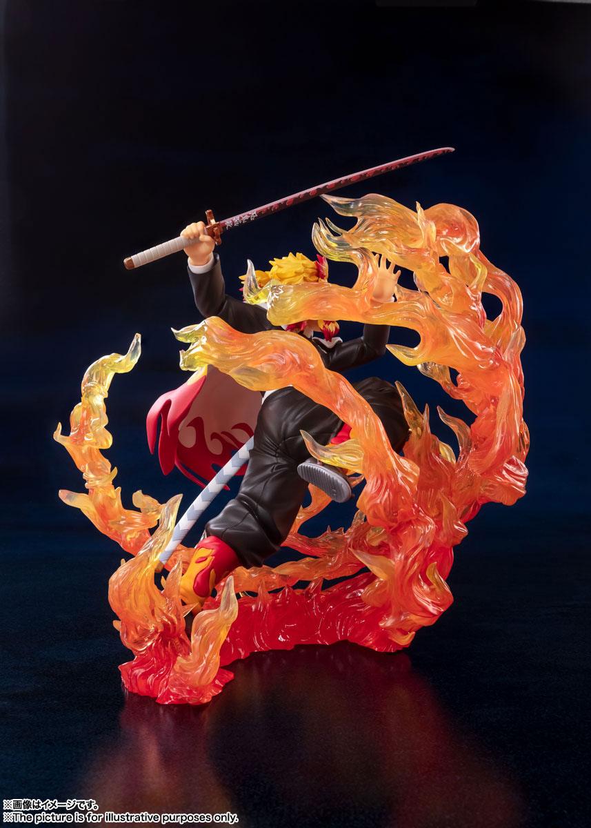 Estatua Kyojuro Rengoku Flame Breathing