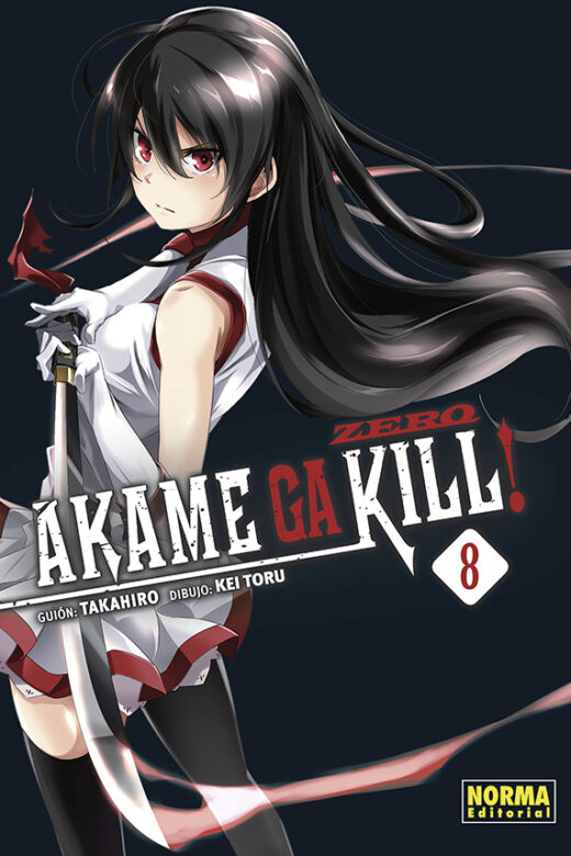 Manga Akame ga Kill Zero 08