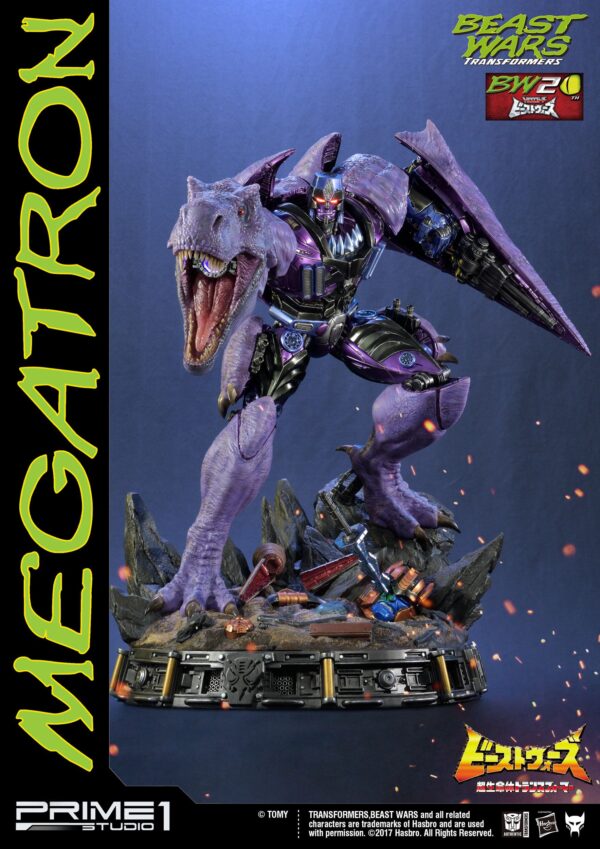 Transformers Beast Wars 3 Figuras Megatron y Megatron Exclusive 68 cm