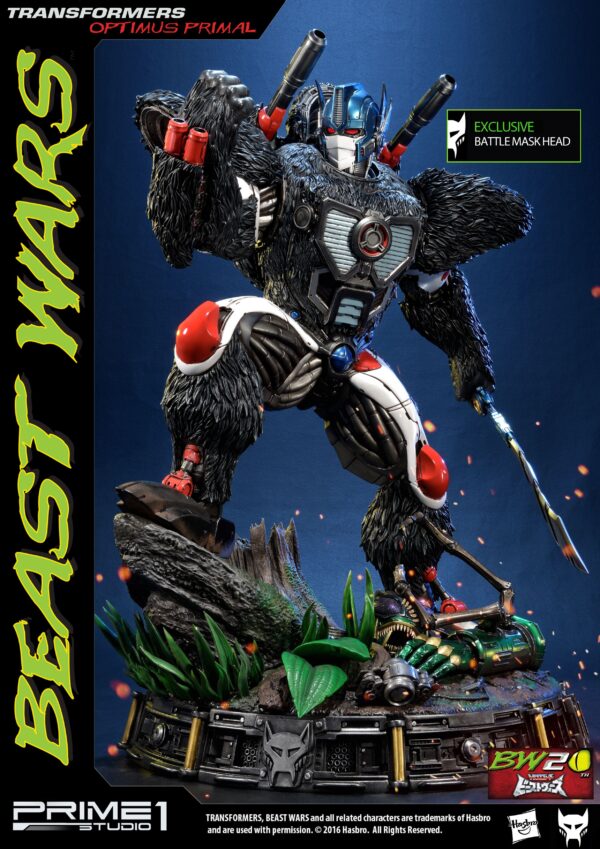 Transformers Beast Wars 3 Figuras Optimus Primal Exclusive