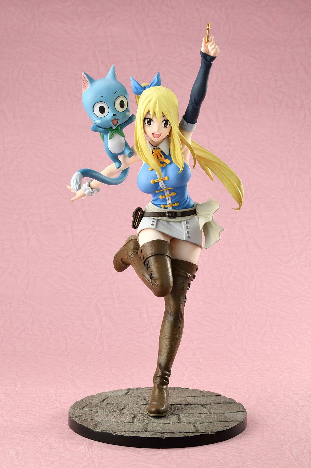 Estatua Fairy Tail Lucy Heartfilia 23cm