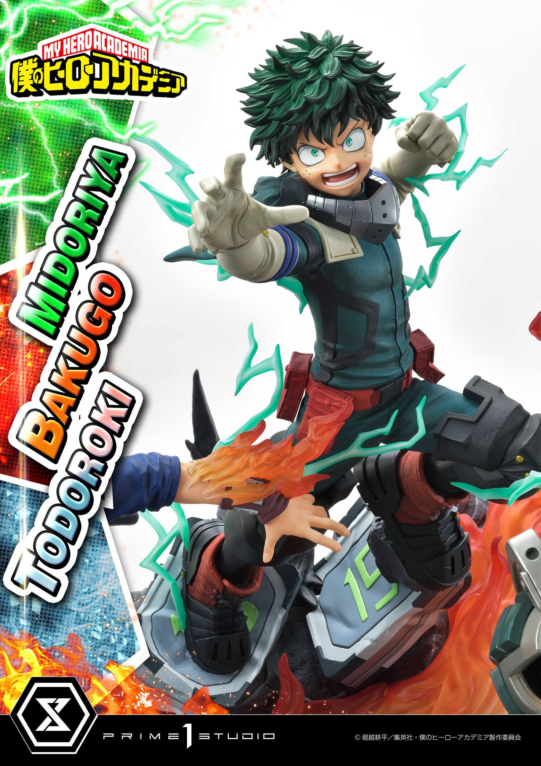 Estatua Midoriya - Bakugo - Todoroki