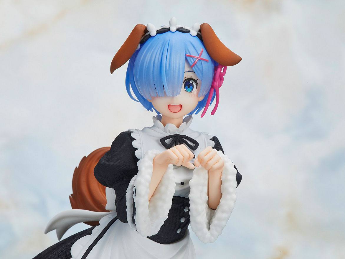 Estatua Rem Memory Snow Dog