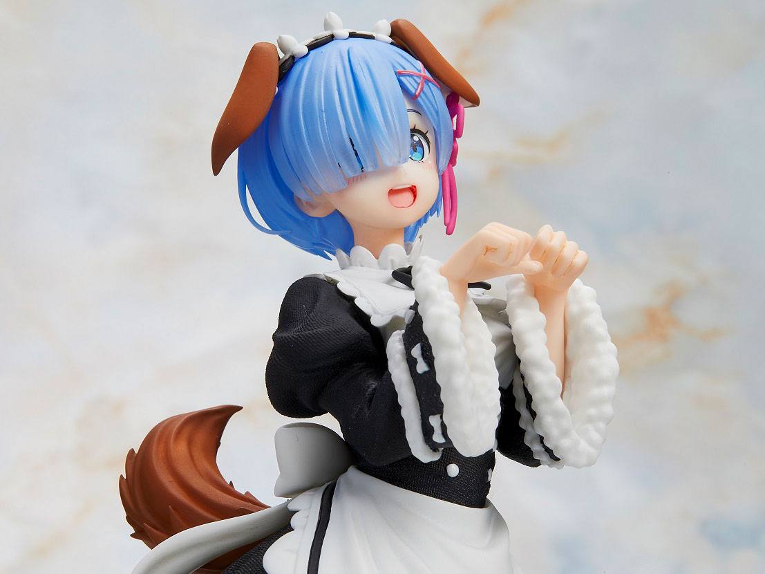 Estatua Rem Memory Snow Dog