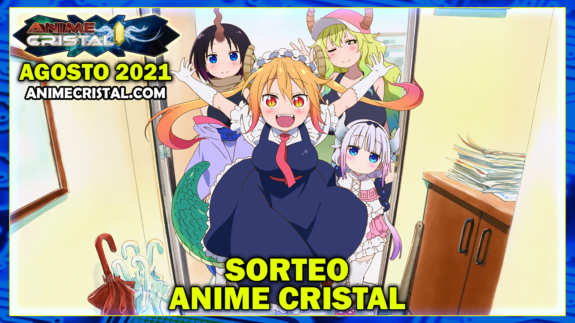 Sorteo Anime Cristal Agosto 2021