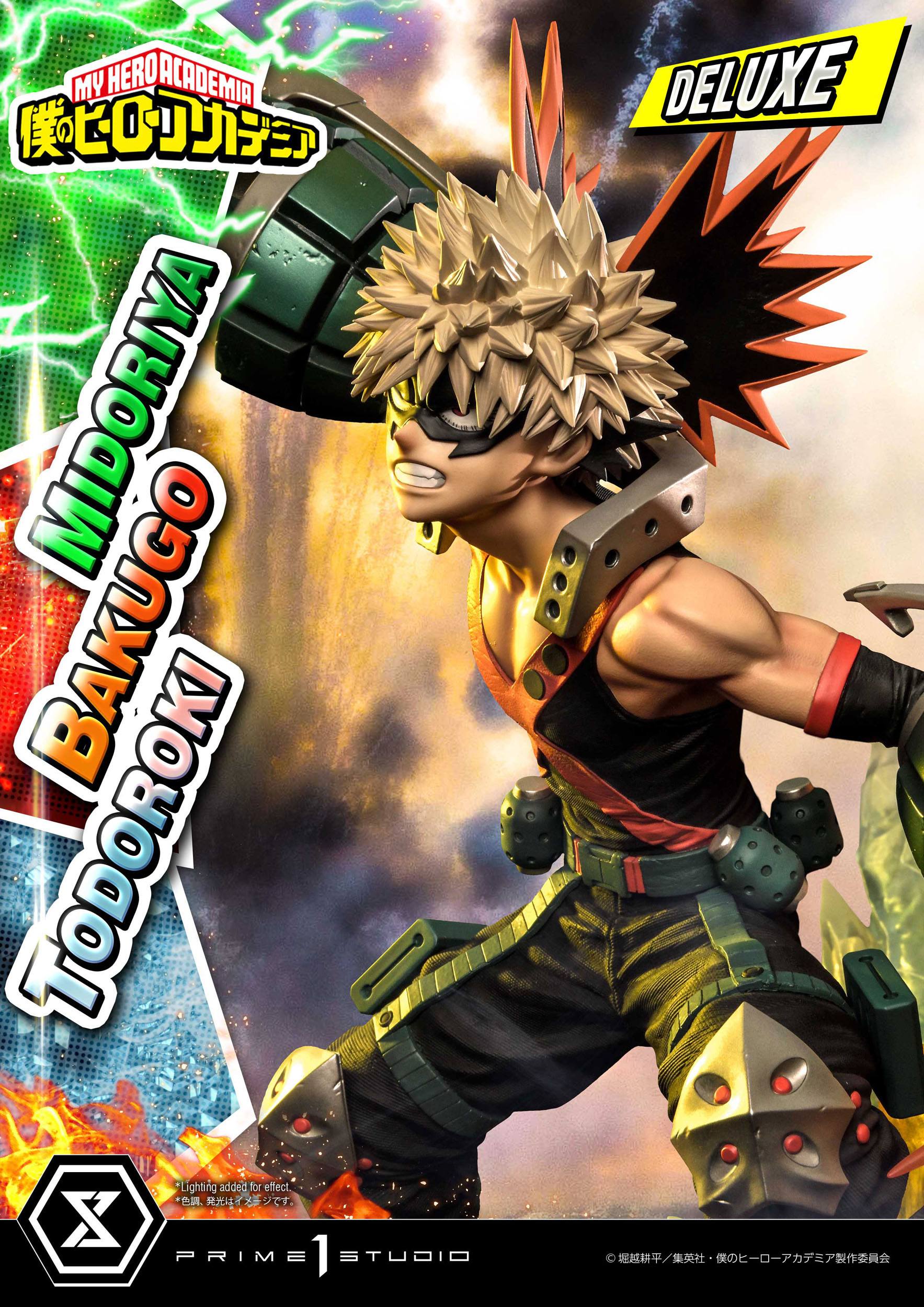 Estatua Midoriya - Bakugo - Todoroki Deluxe Bonus