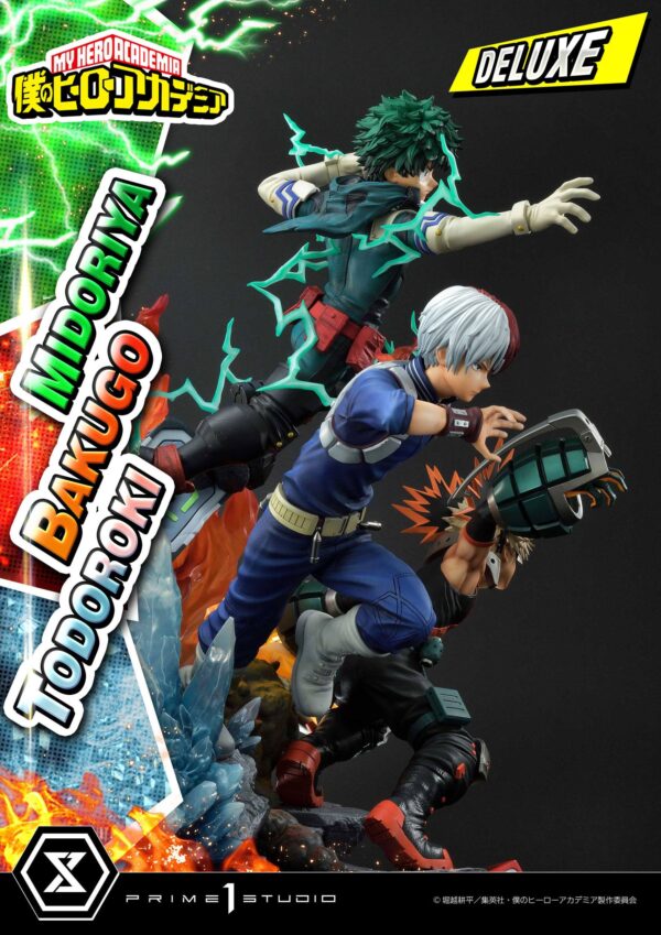 Estatua Midoriya - Bakugo - Todoroki Deluxe Bonus