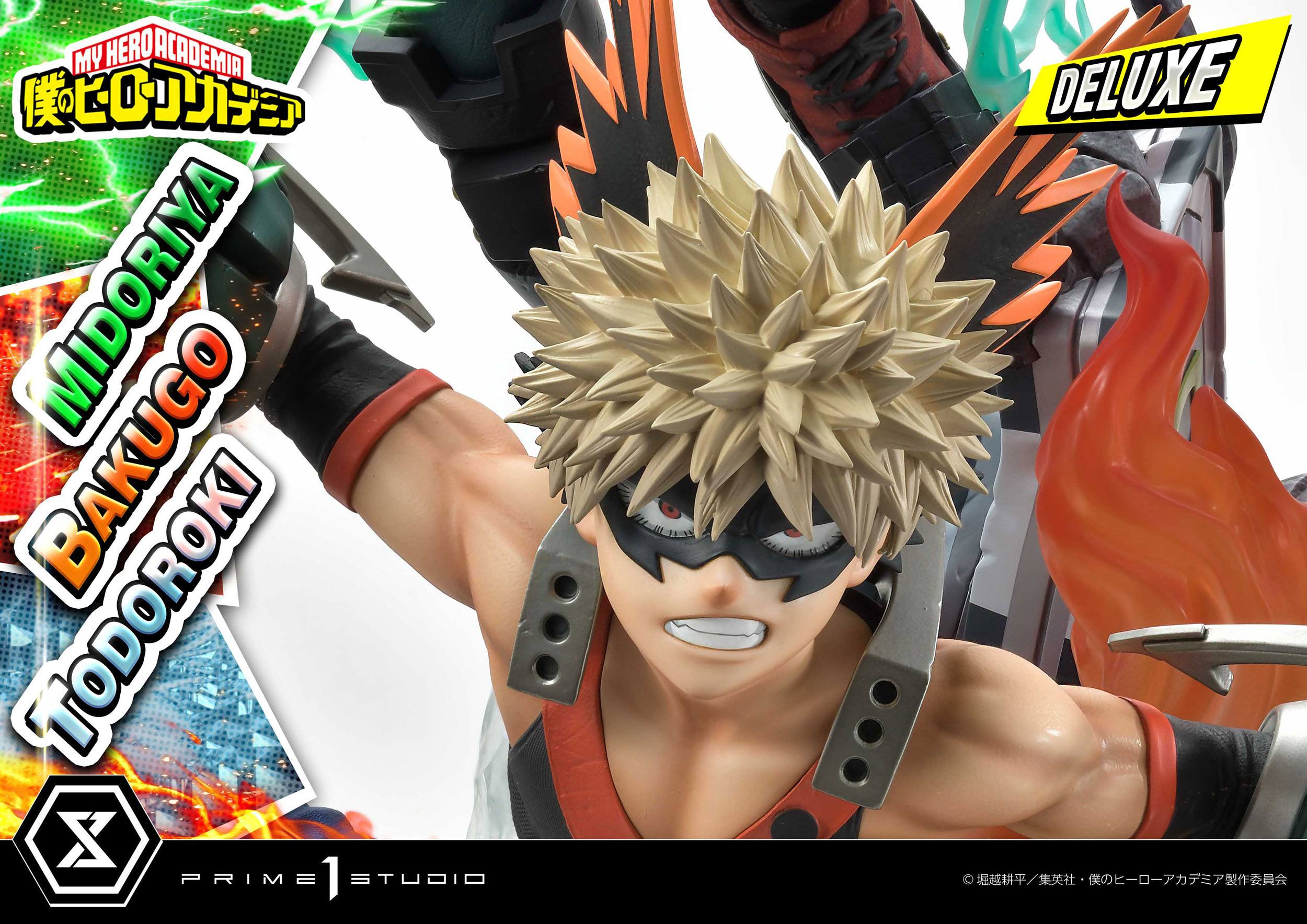 Estatua Midoriya - Bakugo - Todoroki Deluxe Bonus