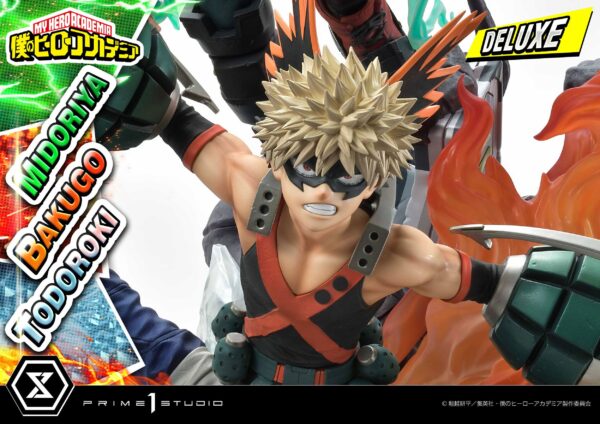 Estatua Midoriya - Bakugo - Todoroki Deluxe Bonus