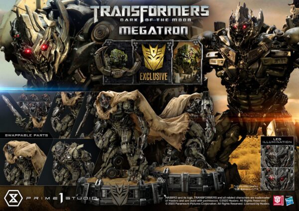 Estatua Transformers 3 Megatron Exclusive