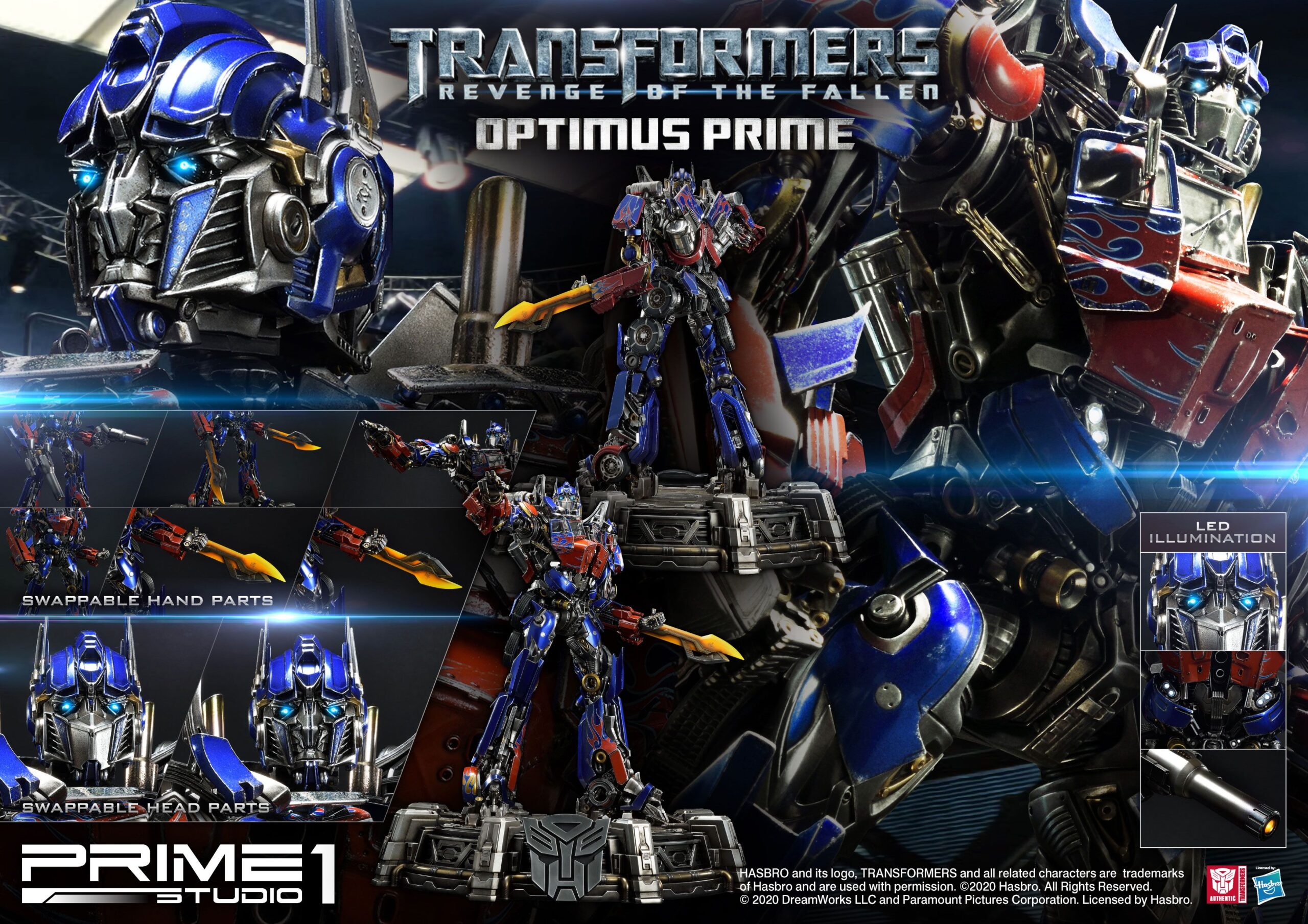 Estatua Transformers Optimus Prime