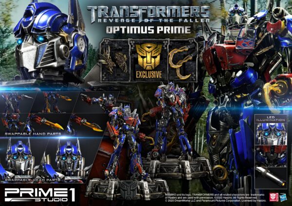 Estatua Transformers Optimus Prime Exclusive