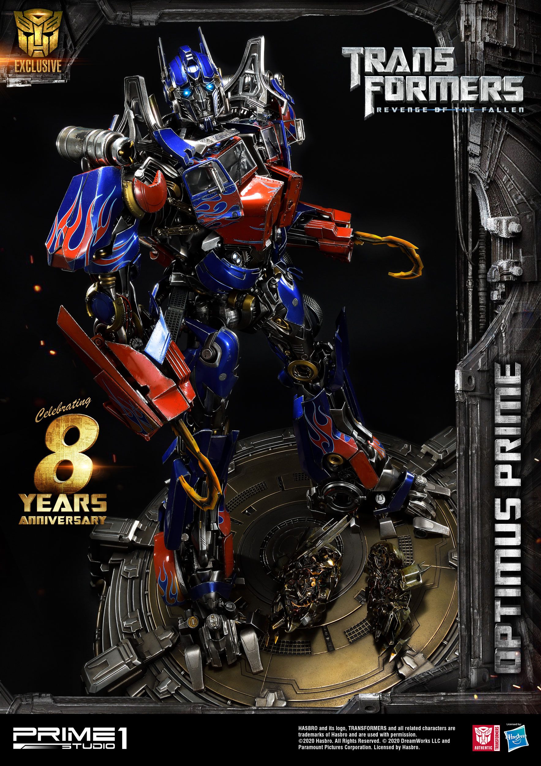 Estatua Transformers Optimus Prime Exclusive