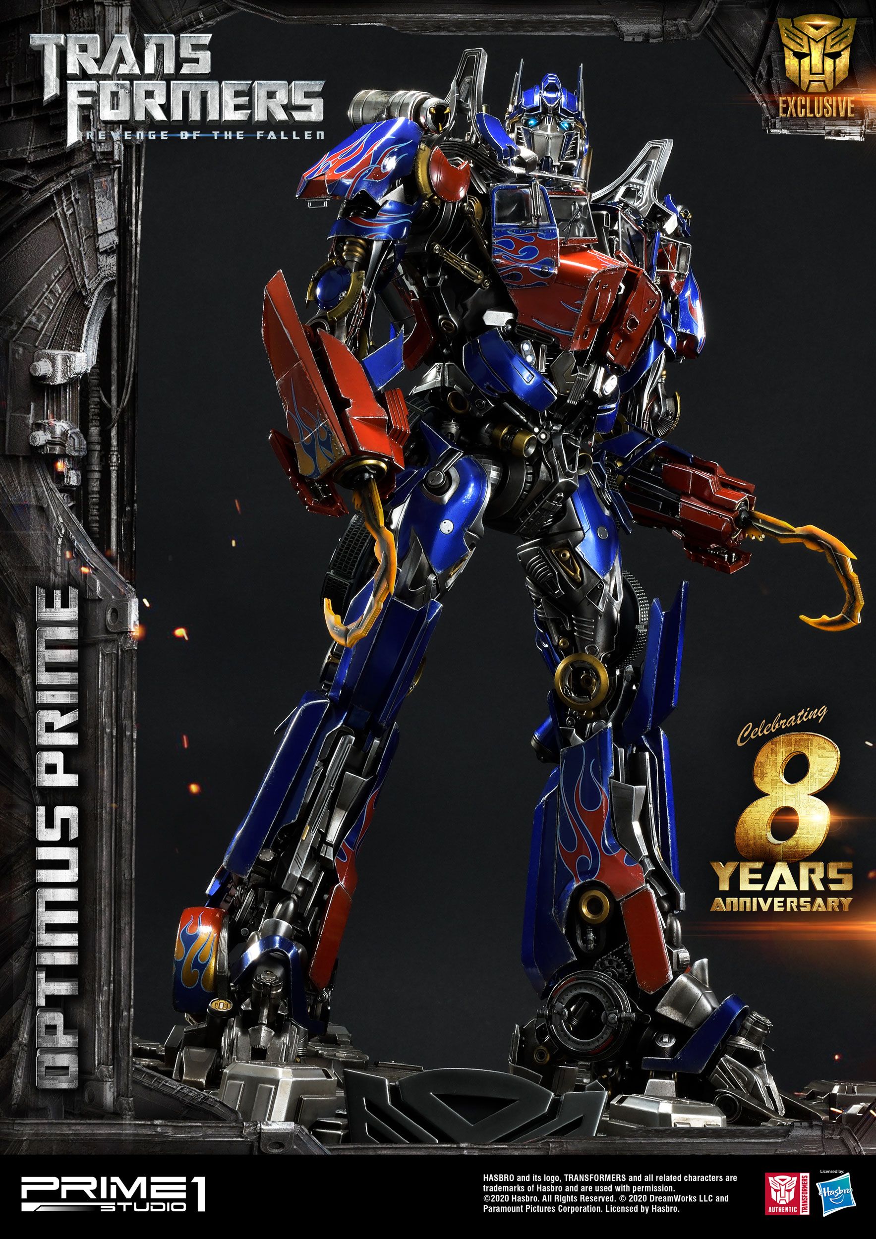 Estatua Transformers Optimus Prime Exclusive