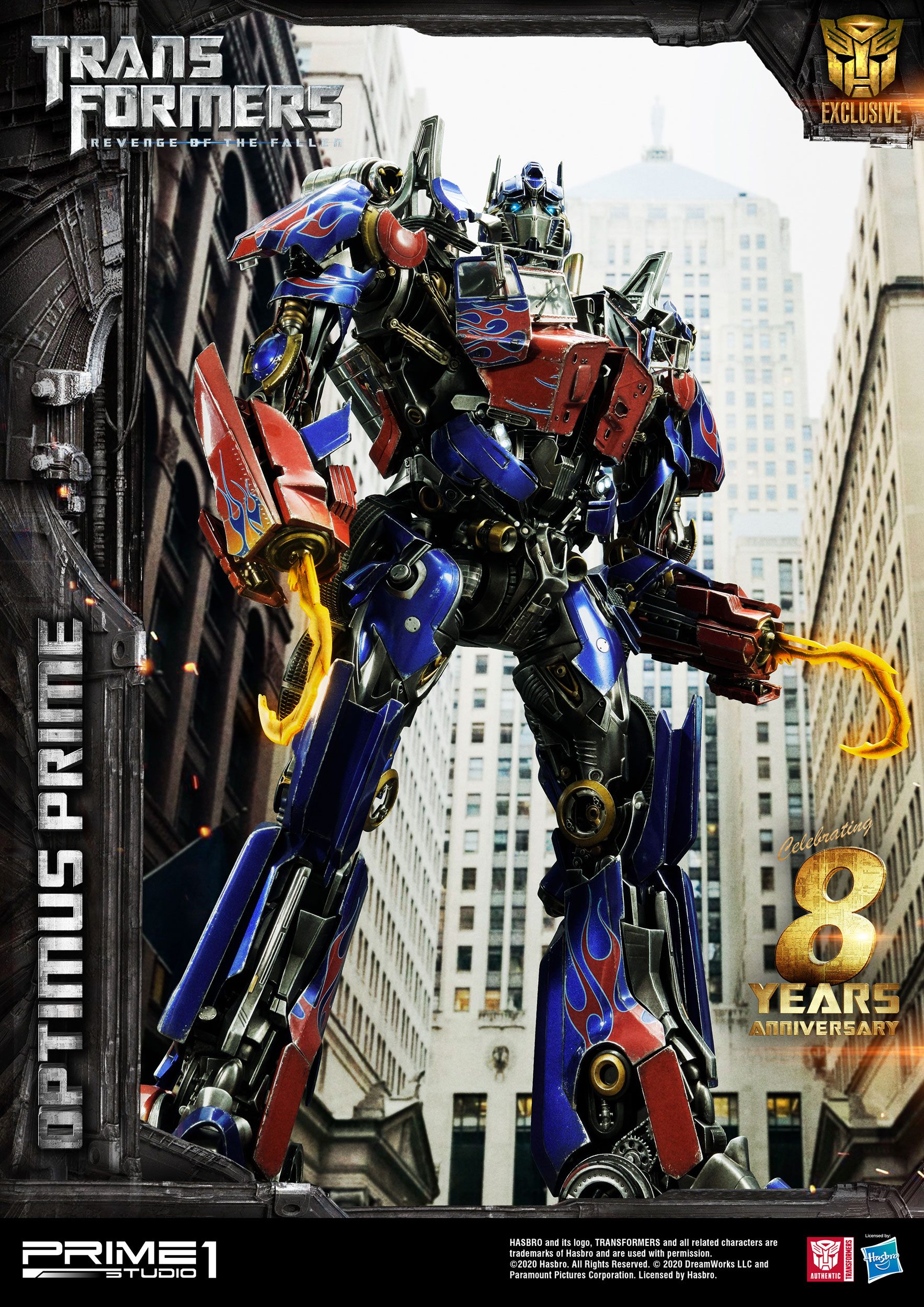 Estatua Transformers Optimus Prime Exclusive