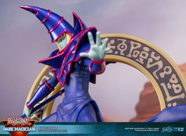 Estatua Dark Magician Blue Version