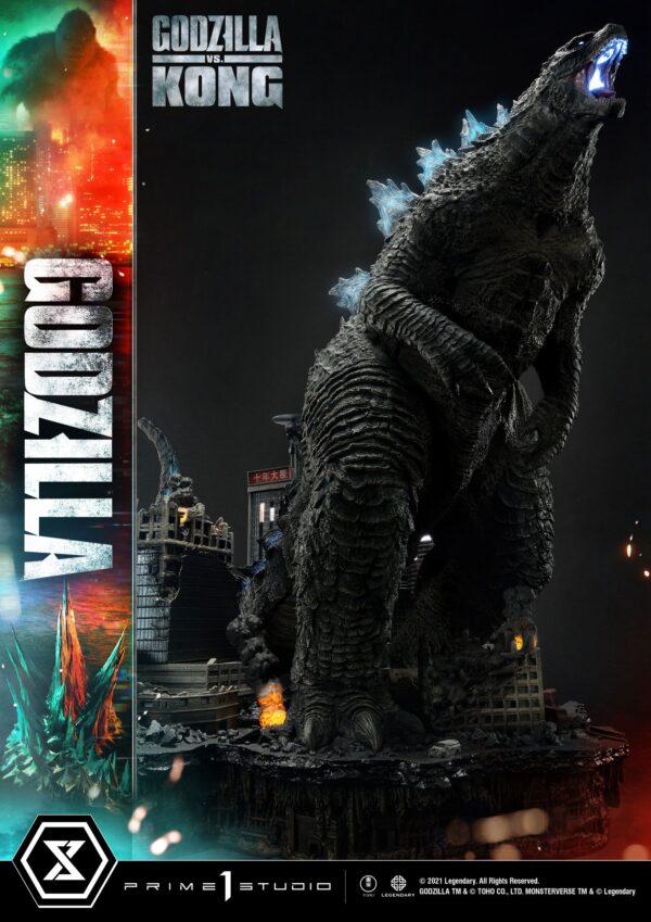 Estatua Godzilla vs Kong Final Battle