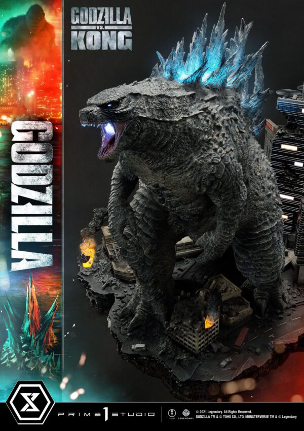 Estatua Godzilla vs Kong Final Battle