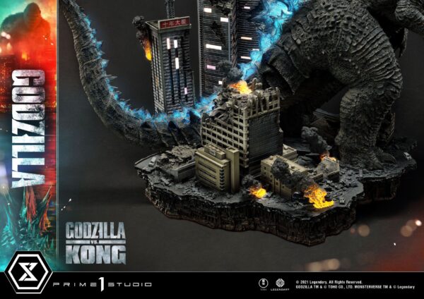 Estatua Godzilla vs Kong Final Battle