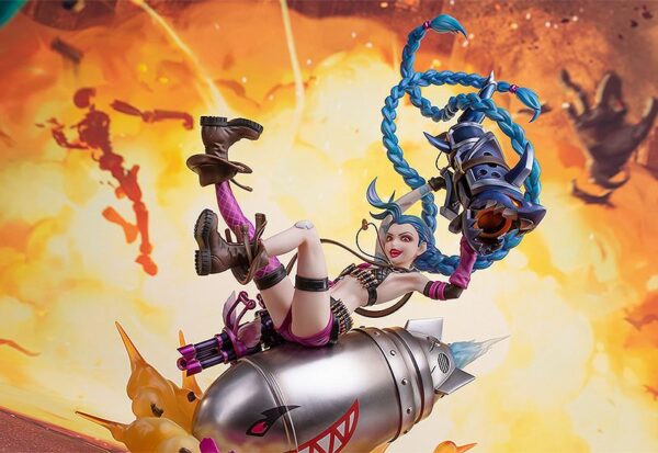 Estatua Jinx League of Legends