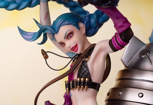 Estatua Jinx League of Legends