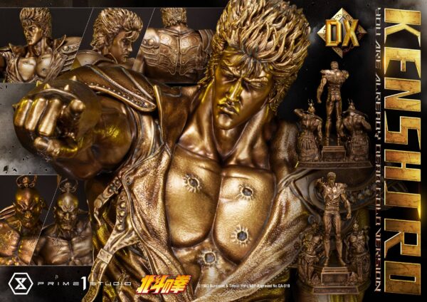 Estatua Kenshiro Deluxe Gold Version