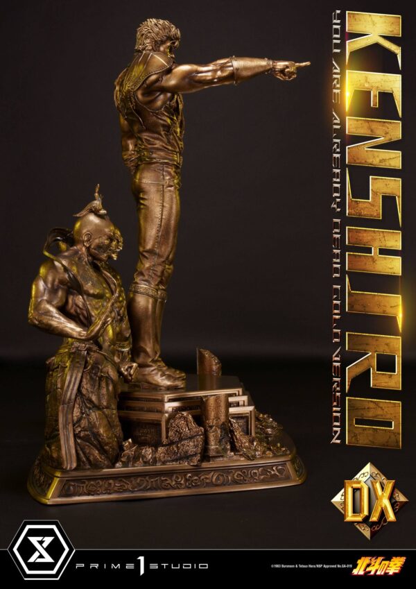 Estatua Kenshiro Deluxe Gold Version