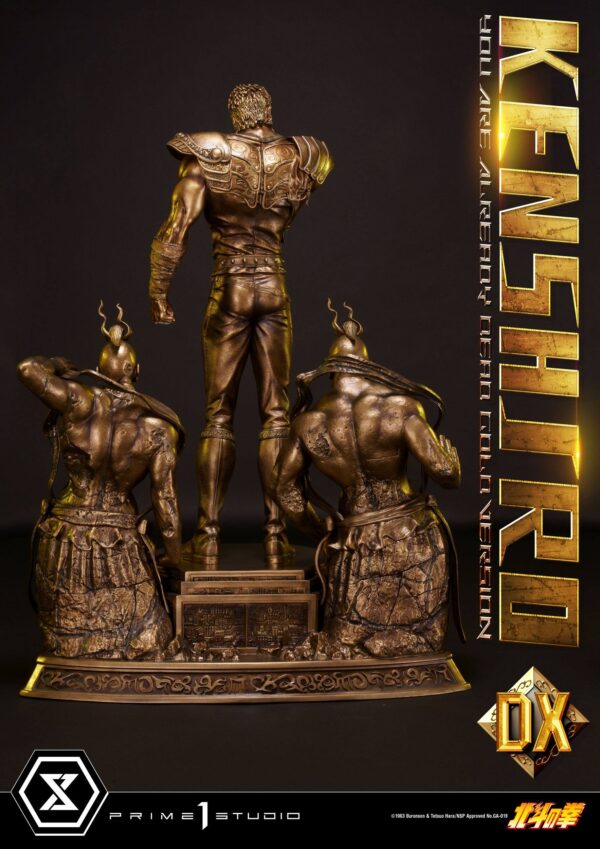 Estatua Kenshiro Deluxe Gold Version