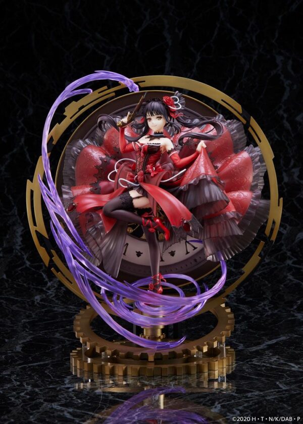 Estatua Kurumi Tokisaki Pigeon Blood Ruby