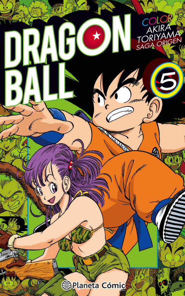 Manga Dragon Ball Color Origen y Red Ribbon 05