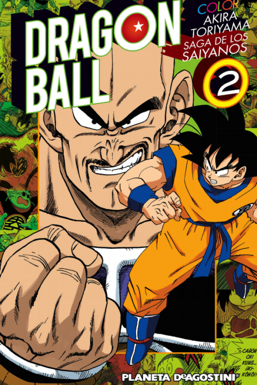 Manga Dragon Ball Color Saiyan 02