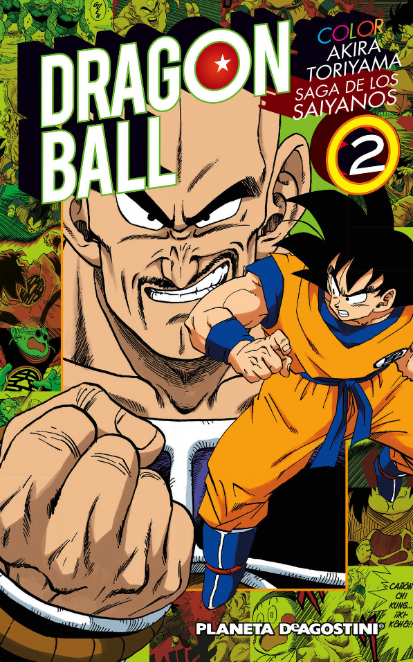 Manga Dragon Ball Color Saiyan 02