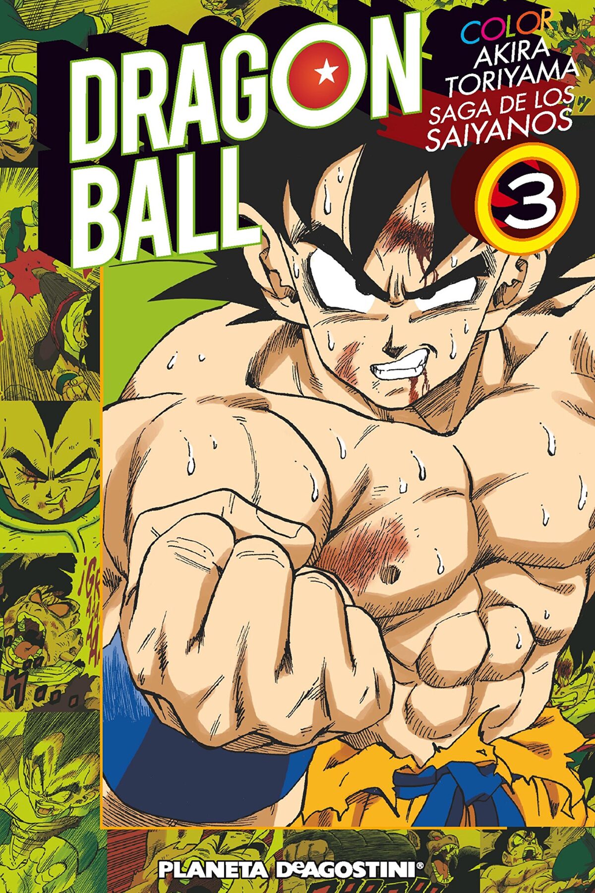 Manga Dragon Ball Color Saiyan 03