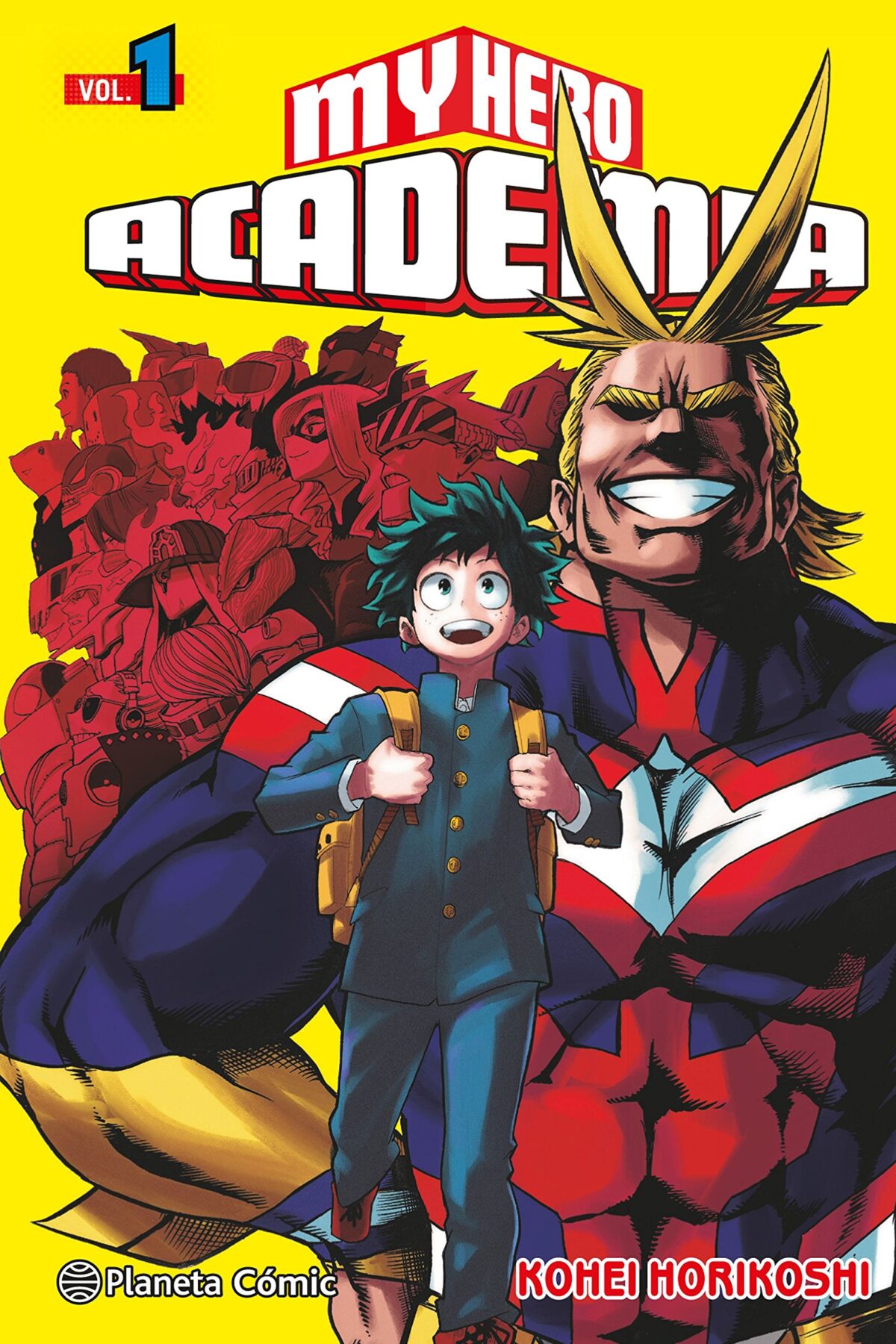 Manga My Hero Academia 01