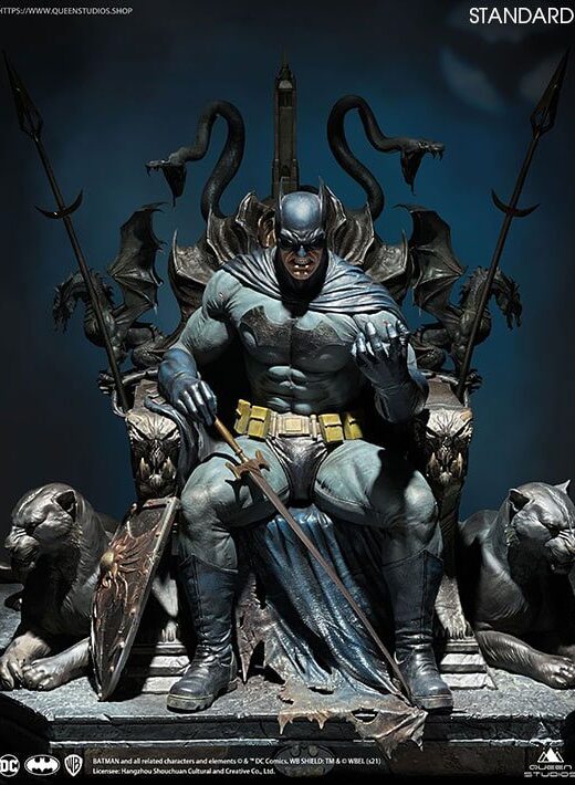 Estatua Batman on Throne DC Comics