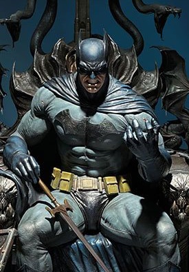 Estatua Batman on Throne DC Comics