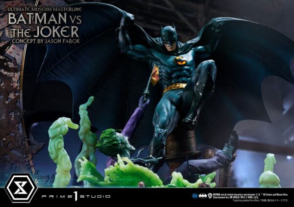 Estatua Batman vs The Joker