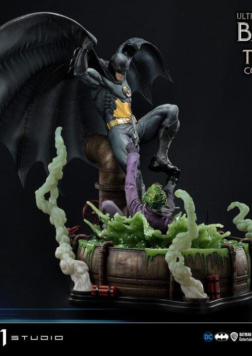 Estatua Batman vs The Joker